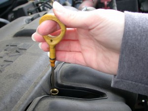 Check your oil regularly - if you notice a leak bring your vehicle to Keller Bros for inspection and diagnosis
