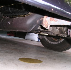 If you notice an oil leak in your driveway or garage, it could mean big issues - visit Keller Bros. in Littleton
